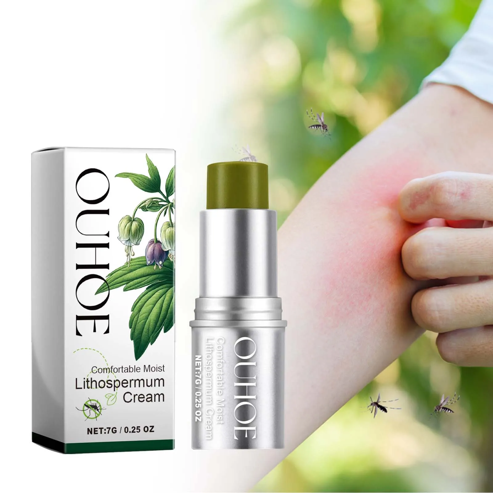 Крем от комаров OUHOE Purple G – обзор и цена Skincare Natur E