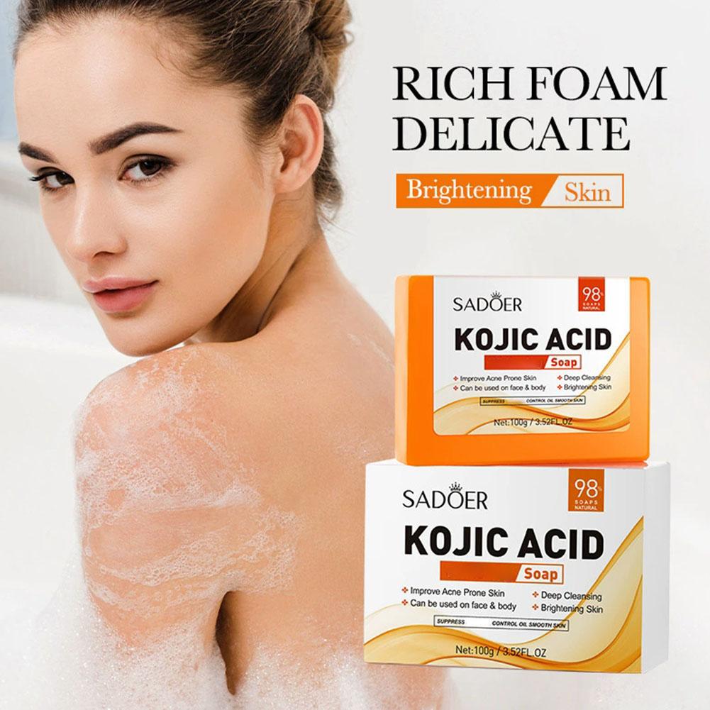 100 г мыла с койевой кислотой  – обзор и цена Kojic Acid Soap