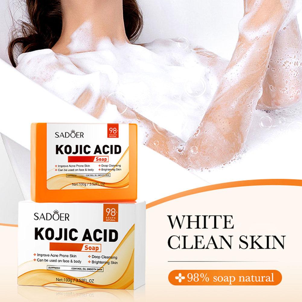 100 г мыла с койевой кислотой  – обзор и цена Kojic Acid Soap