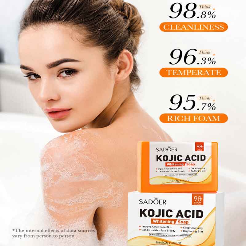 Отбеливающее мыло ручной работ – обзор и цена Kojic Acid Soap