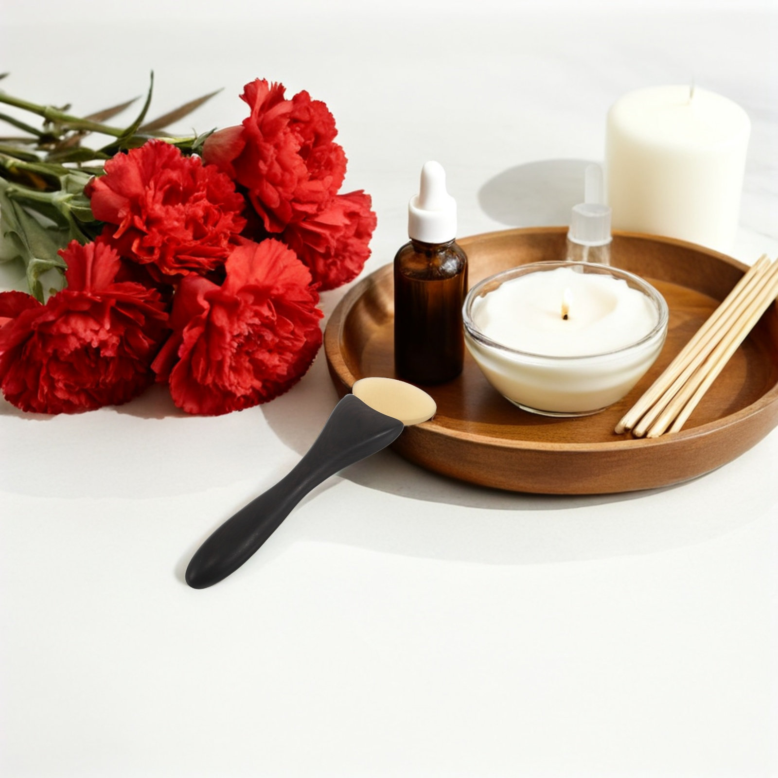 Массажер для лица из сандалово – обзор и цена Skincare Natur E