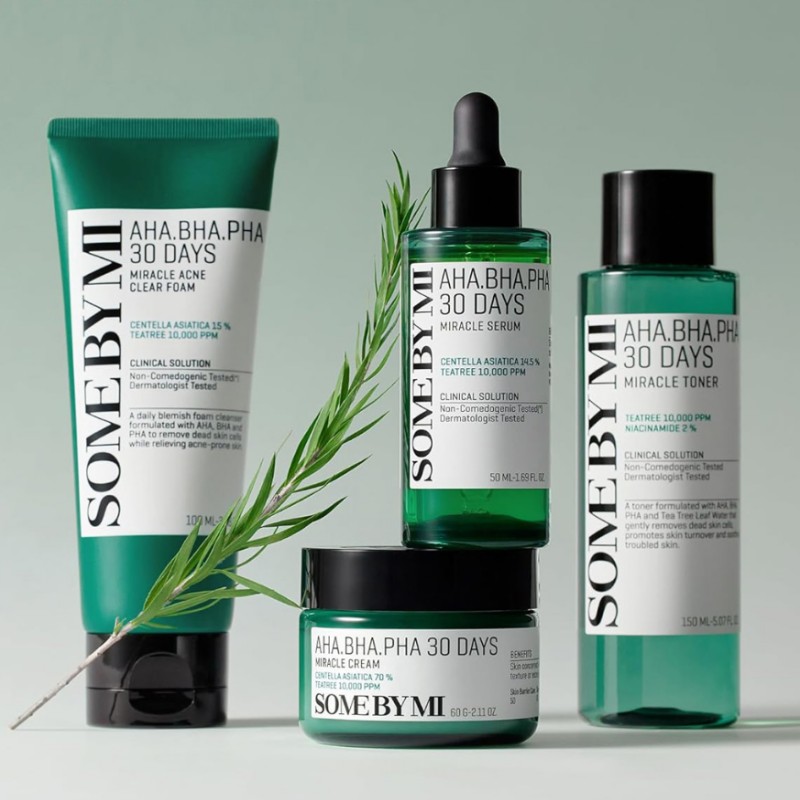 Набор для ухода за кожей SOME  – обзор и цена Skincare Some By Mi